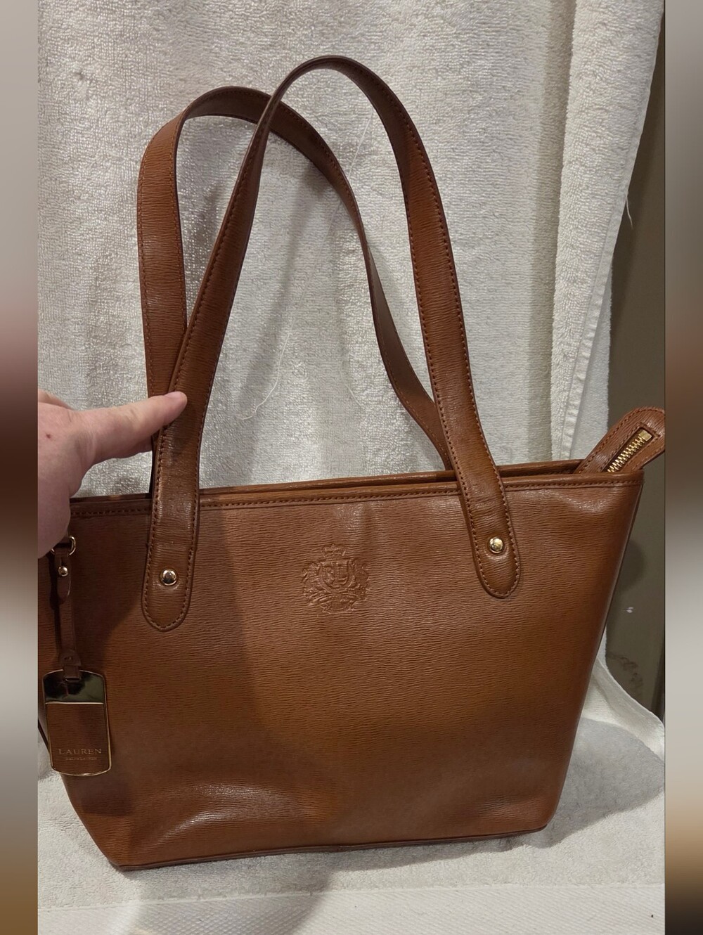 RALPH LAUREN NEWBURY TOTE PURSE